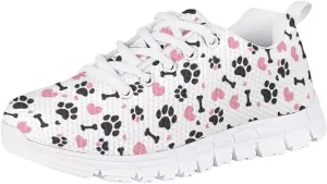 Pinupub Boys Girls Tennis Sports Shoes Breathable Non Slip Lace Up Sneakers for Running Hiking