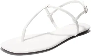Project Cloud Thong Sandals for Women 2025 - Memory Foam and Lightweight Summer Essentials - Non Slip Flip Flops for Women Footwear with Back Strap Beach Flats Sandals (Celebration)