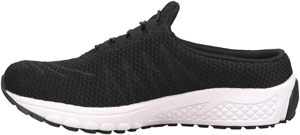 Propet Womens Tour Slip On Mule Sneakers Shoes Casual - Black