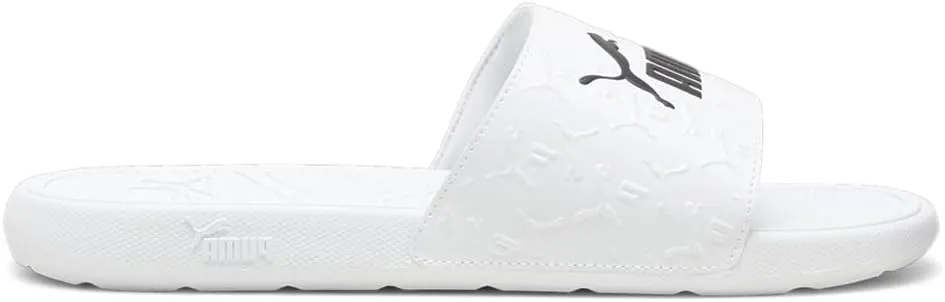 Puma Mens Cool Cat 2.0 Superlogo Slide Casual Sandals Casual - White - Size 11 M
