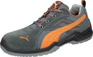 PUMA Safety Mens Omni Flash Low Lace Up Safety Trainer/Sneaker (10 US) (Orange)