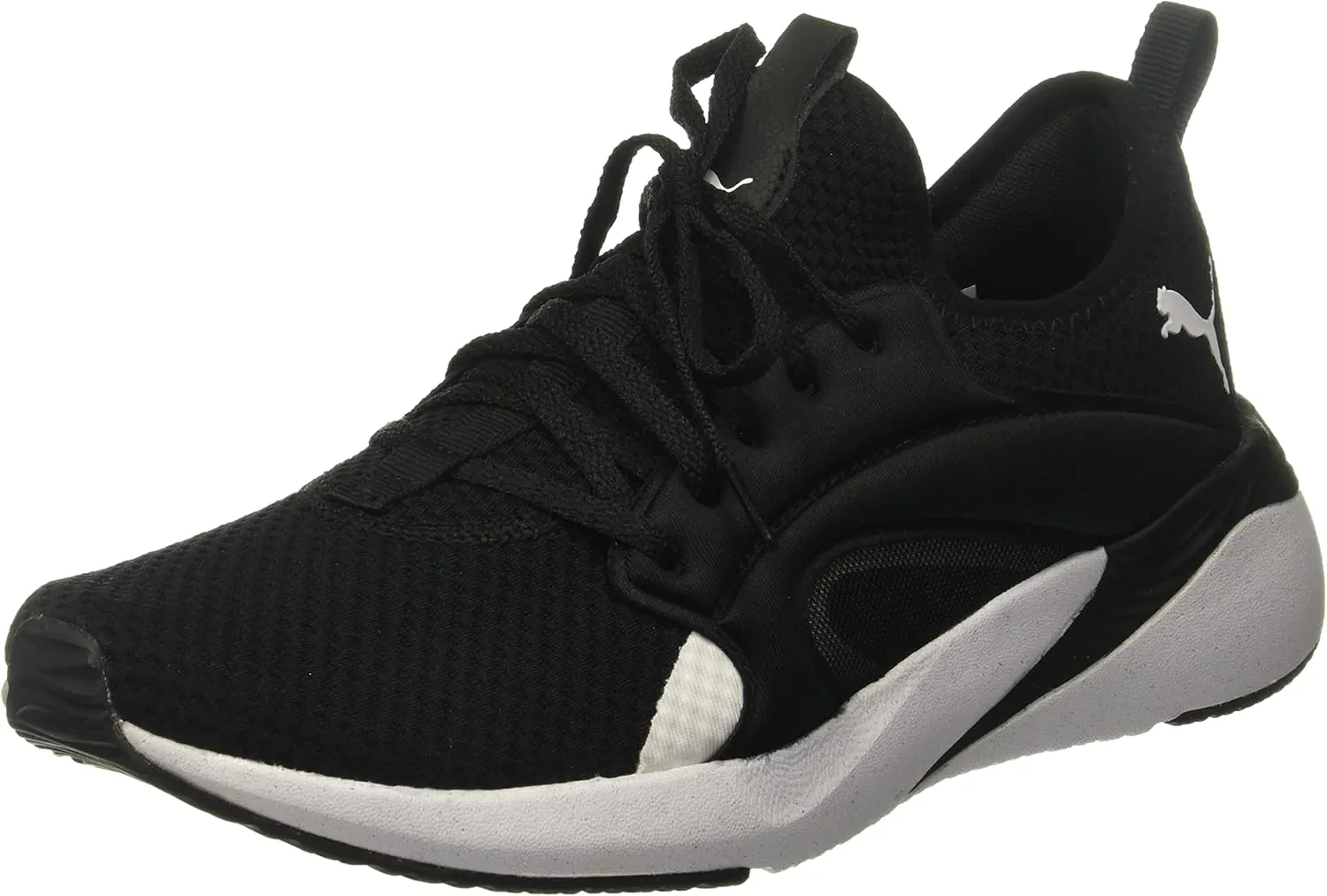 PUMA Women's Better Foam Adore Running Shoe Black/White