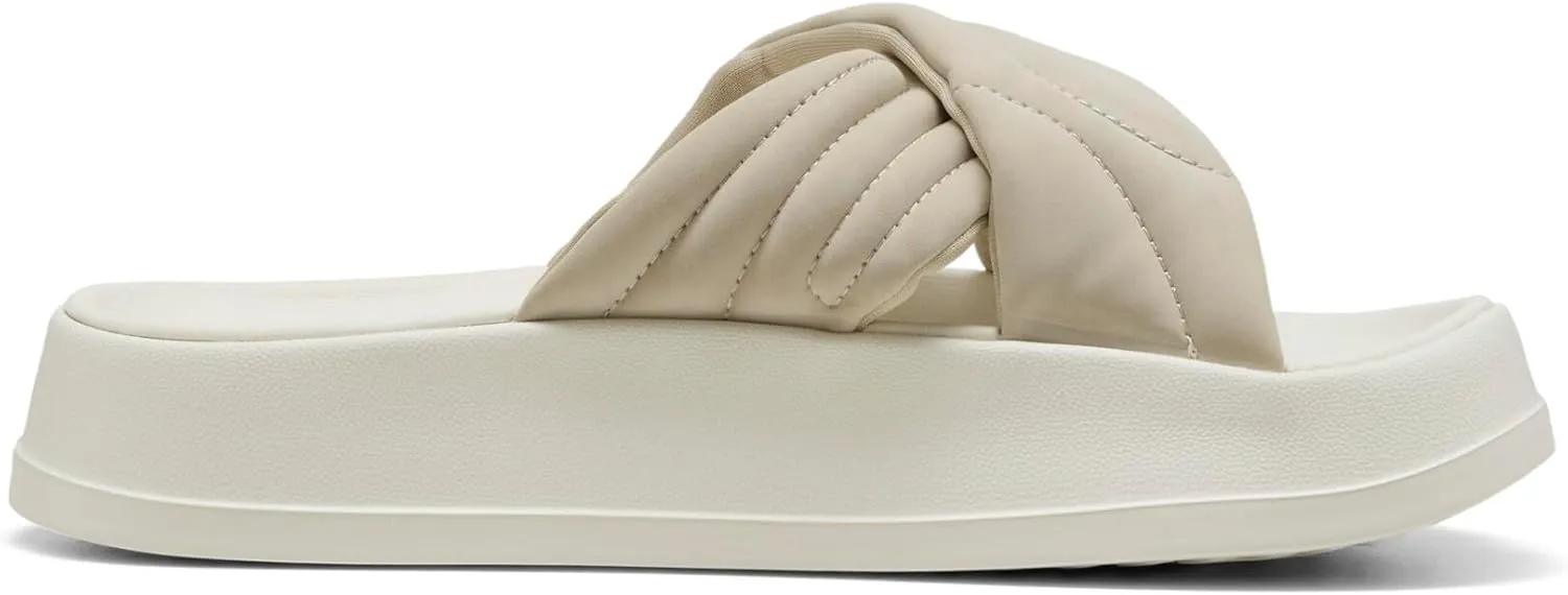 PUMA Women's Leadcat Platform Slide Sandals, Peaceful Blue-White, 8