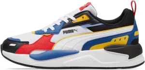 PUMA X-Ray 3 Men's Sneaker, 11 D(M) US, White-Yellow-Black-Red