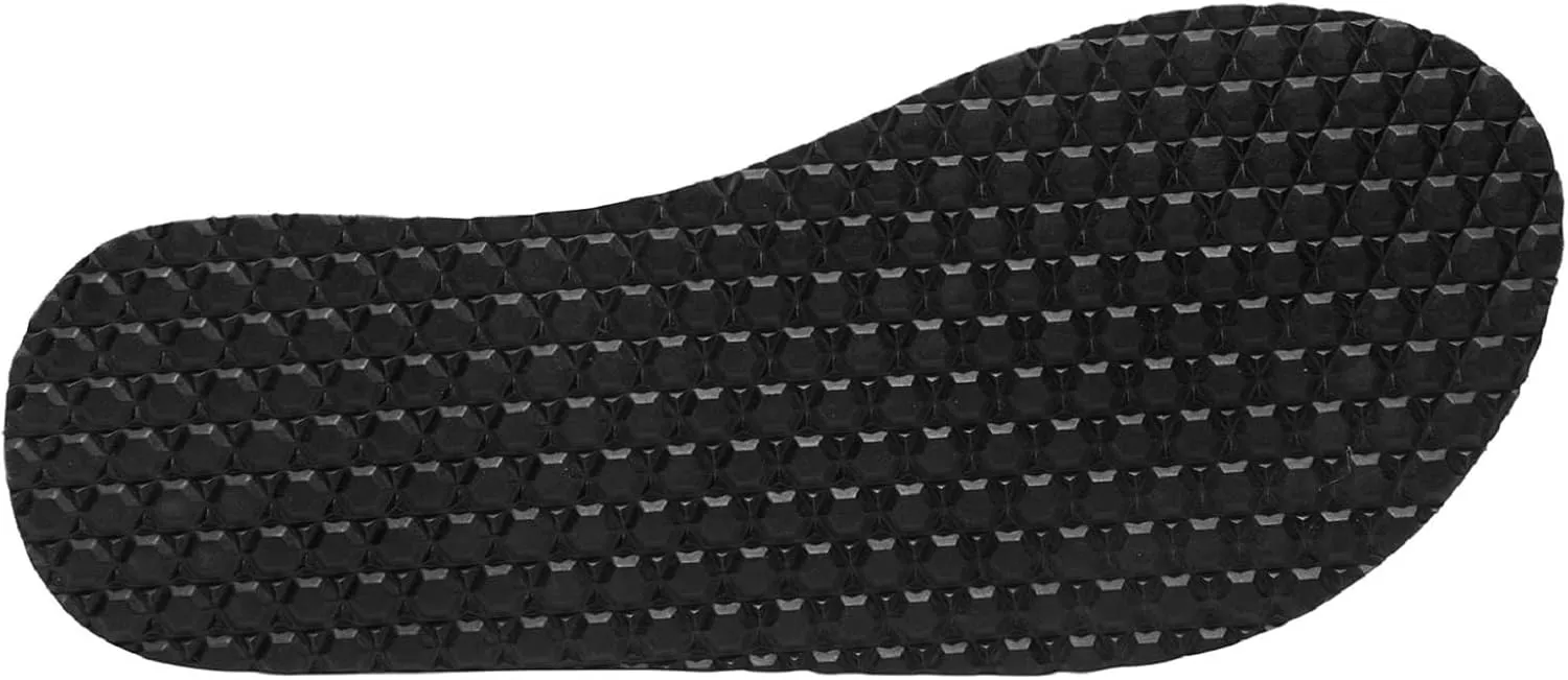 Ranberone Women's Yoga Mat Flip Flops Casual Flat Summer Beach Sandals