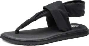 Ranberone Women's Yoga Mat Flip Flops Casual Flat Summer Beach Sandals