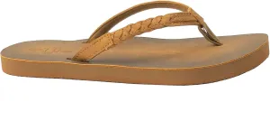 REDVOLUTION Women's Braided Beach Sandals | Classic Synthetic Leather Flip Flop Casual PU Shoe