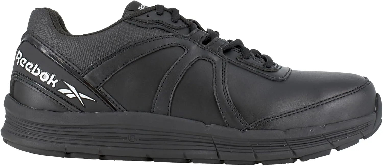 Reebok Men's Rb3501 Guide Work Shoe Steel Toe Black Safety