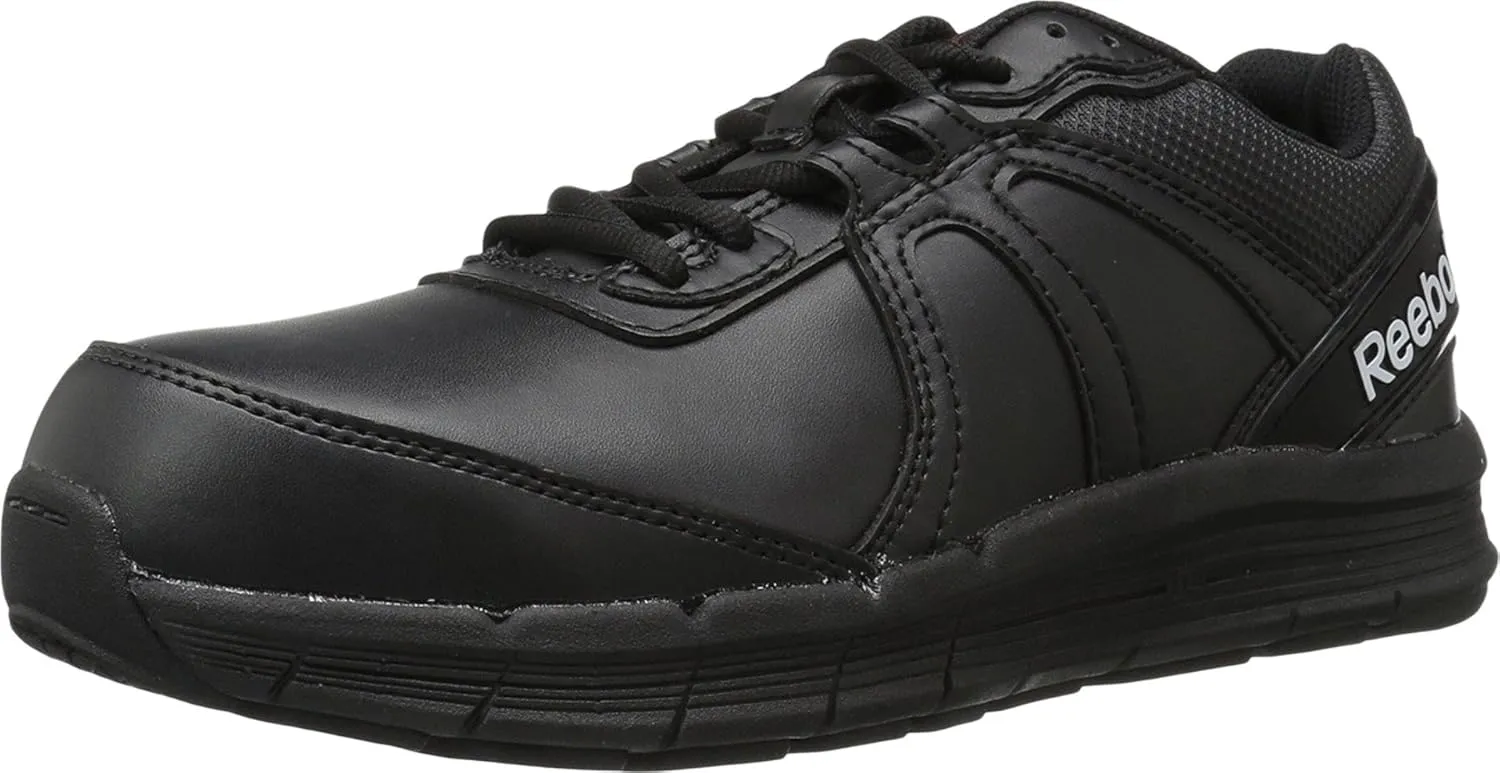 Reebok Men's Rb3501 Guide Work Shoe Steel Toe Black Safety