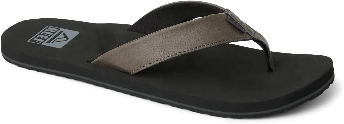 REEF Twinpin Men's Beach Flip Flop, Soft Cushion Footbed, Water Friendly