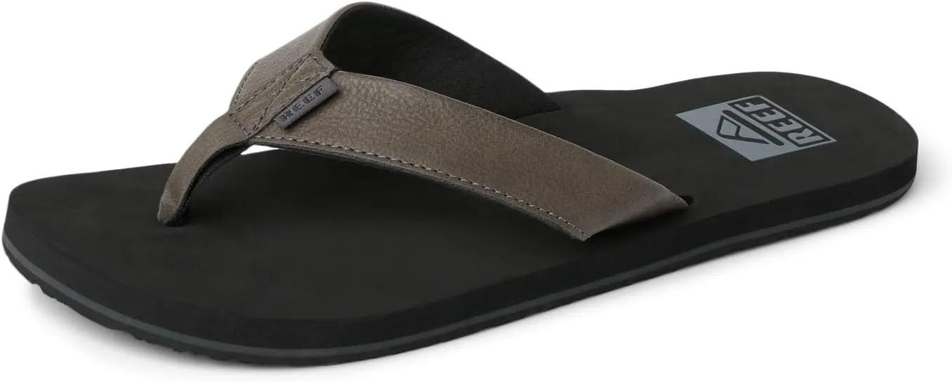 REEF Twinpin Men's Beach Flip Flop, Soft Cushion Footbed, Water Friendly