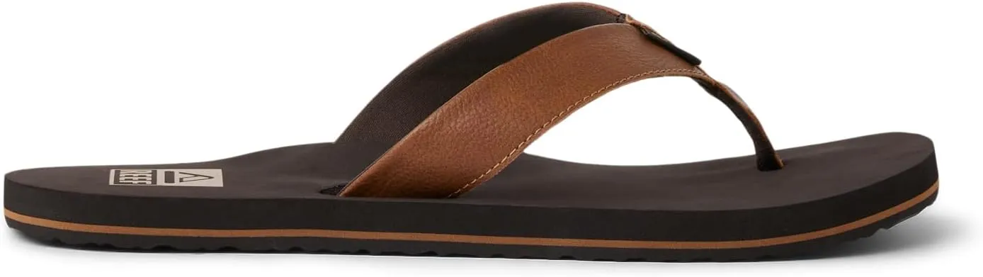 REEF Twinpin Men's Beach Flip Flop, Soft Cushion Footbed, Water Friendly
