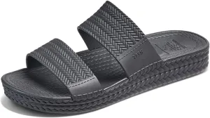 REEF Water Vista Slide Women's Platform Slide, Water Friendly, Arch Support