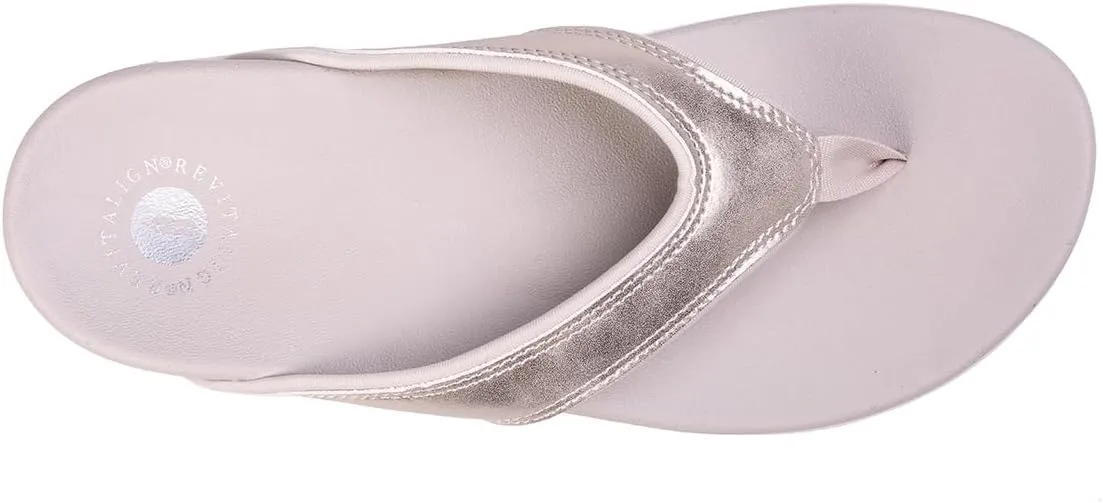 REVITALIGN Women's Shoreline Shimmer Flip-Flop