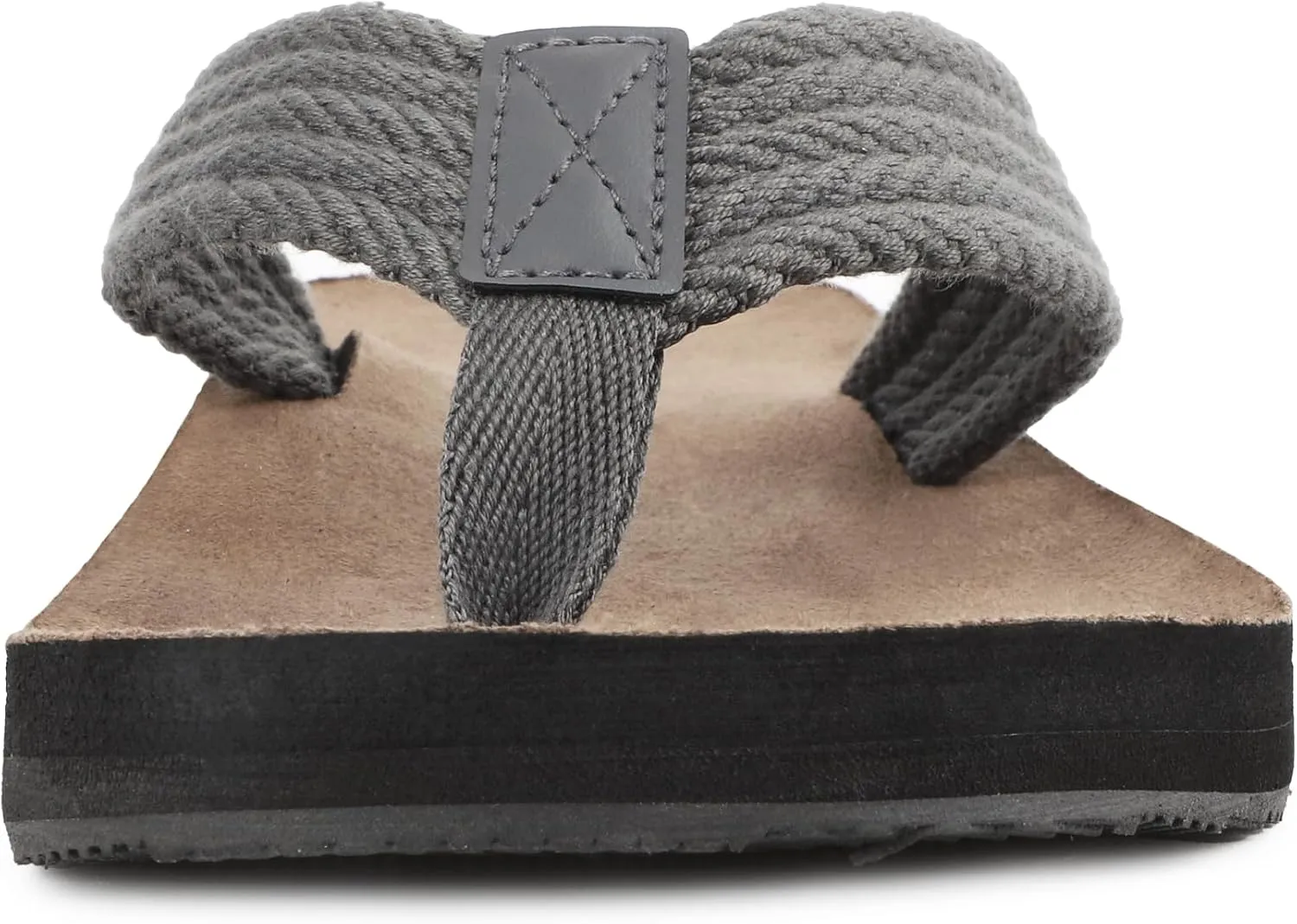 riemot Mens Flip-Flops Arch Support Classical Thongs Sandals Summer Suede 3 Point Beach Flip Flop Comfort Cushioned Slippers for Swimming Pool Home Travel US9/14