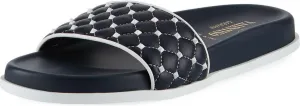Rockstud Quilted Pool Slide Sandals (37)