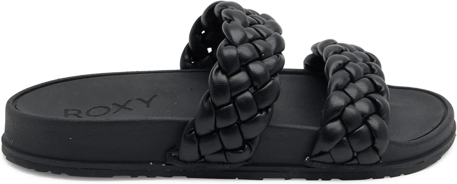 Roxy Women's Slippy Printed Slide Sport Sandal