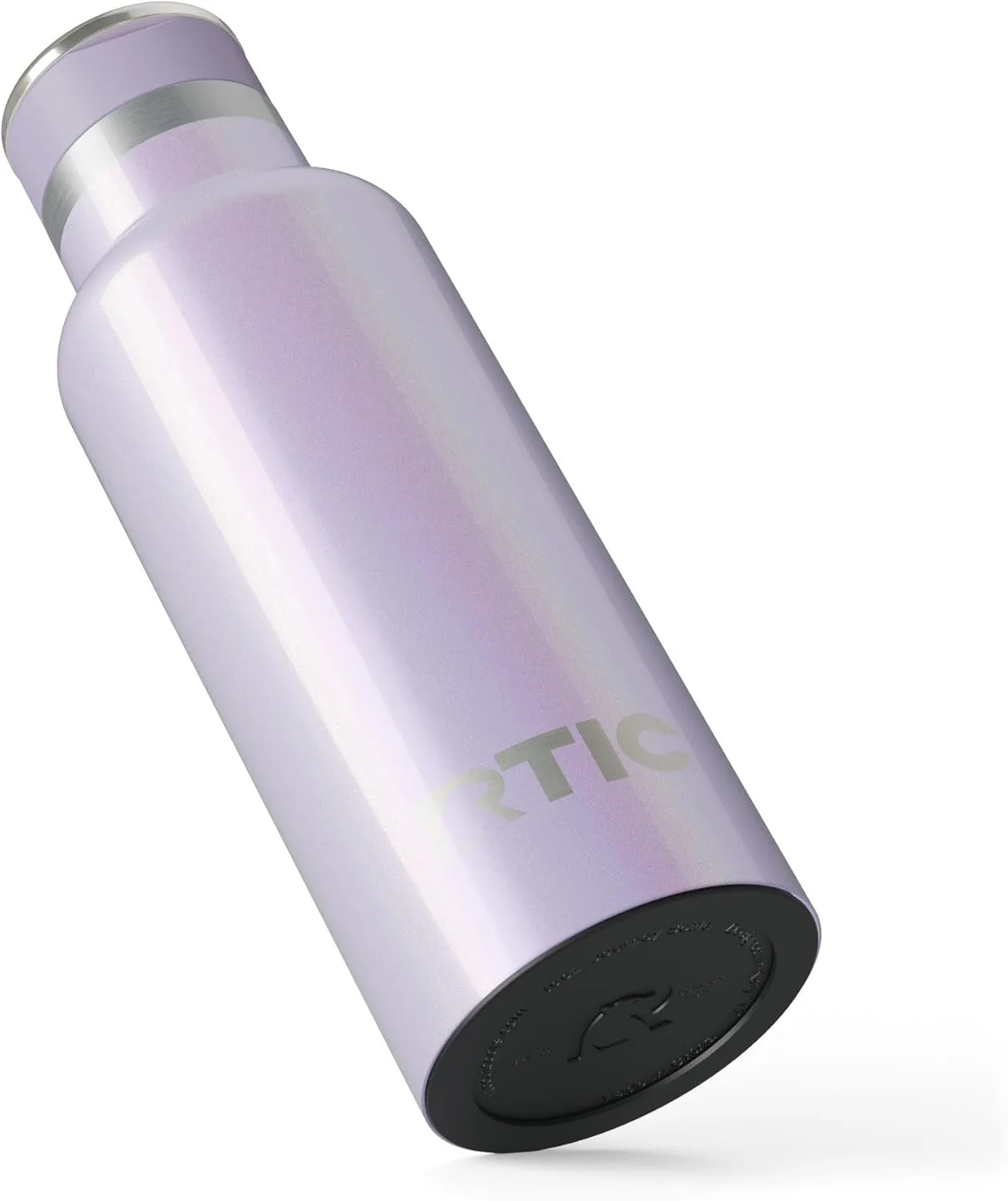 RTIC 16oz Journey Bottle Metal Stainless Steel Vacuum Insulated, BPA Free, Reusable, for Water, Hot and Cold Drinks, Travel, Sports, Camping, Lavender Glitter