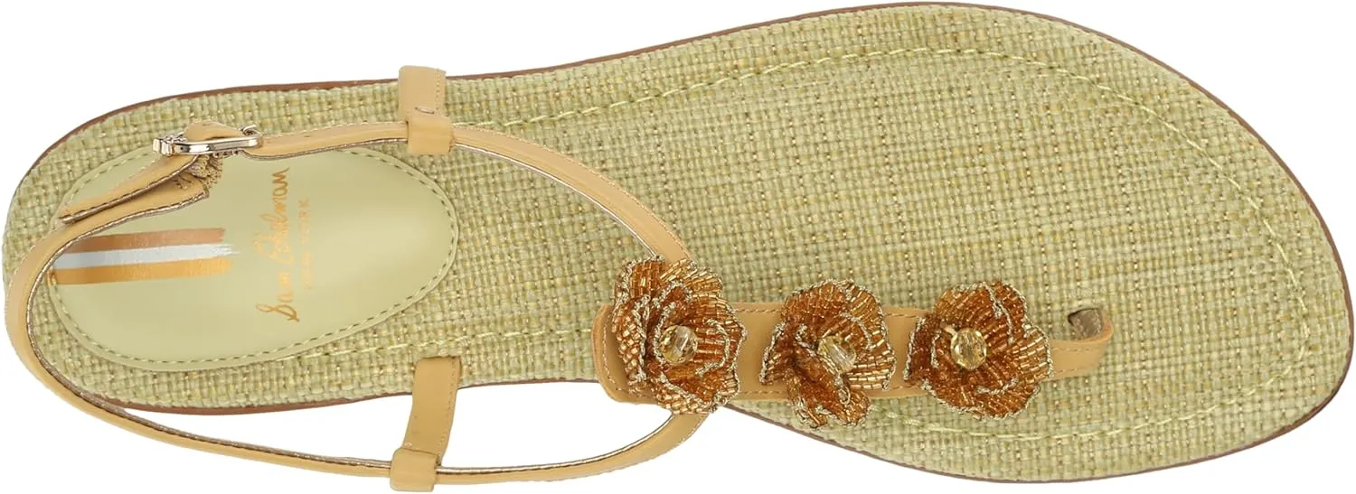 Sam Edelman Women's Gigi Flora Thong Sandal