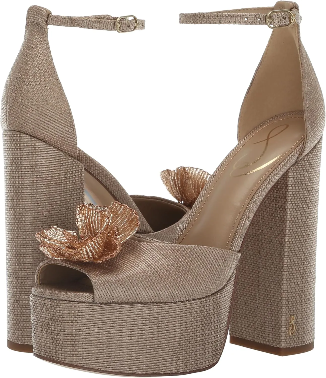 Sam Edelman Women's Kori Flora Heeled Sandal