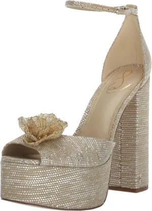 Sam Edelman Women's Kori Flora Heeled Sandal