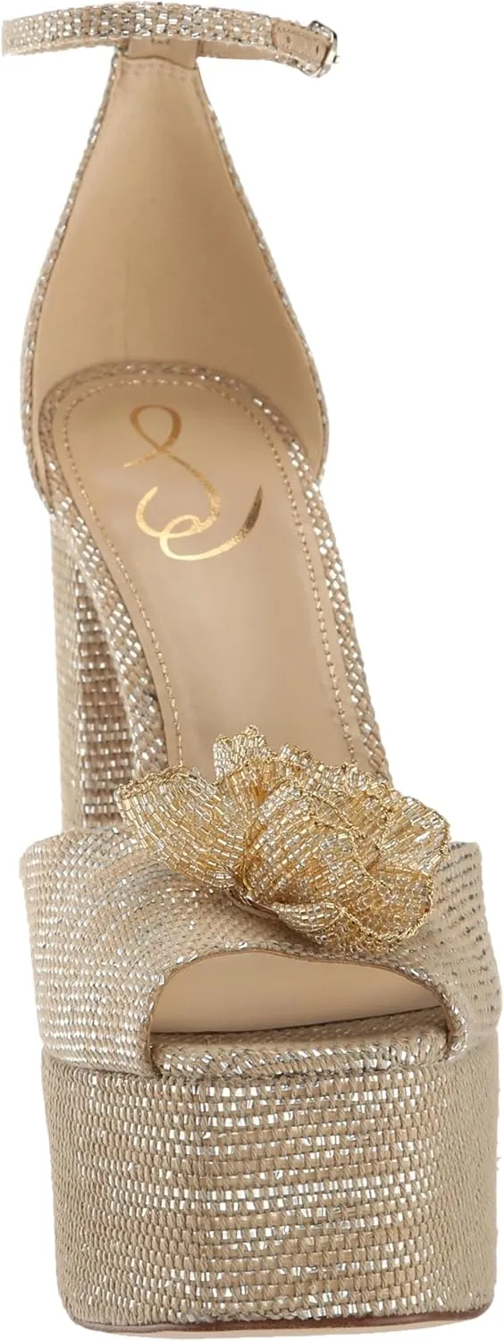 Sam Edelman Women's Kori Flora Heeled Sandal