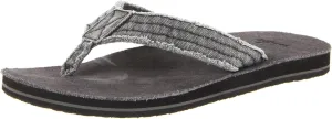 Sanuk Mens Fraid Not | Flip Flops for Men | Mens Sandals | Beach Sandals | Supportive & Lightweight | Comfort Footbed