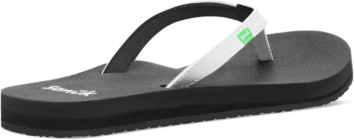 Sanuk Yoga Joy | Flip Flops for Women | Yoga Sandals For Women | Women's Beach Sandals | Memory Foam Footbed