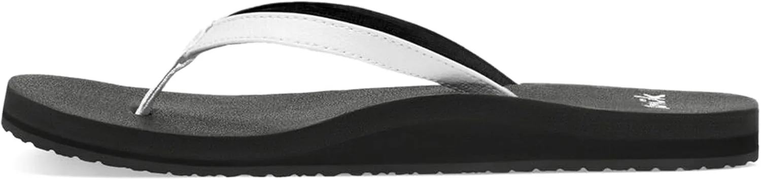 Sanuk Yoga Joy | Flip Flops for Women | Yoga Sandals For Women | Women's Beach Sandals | Memory Foam Footbed