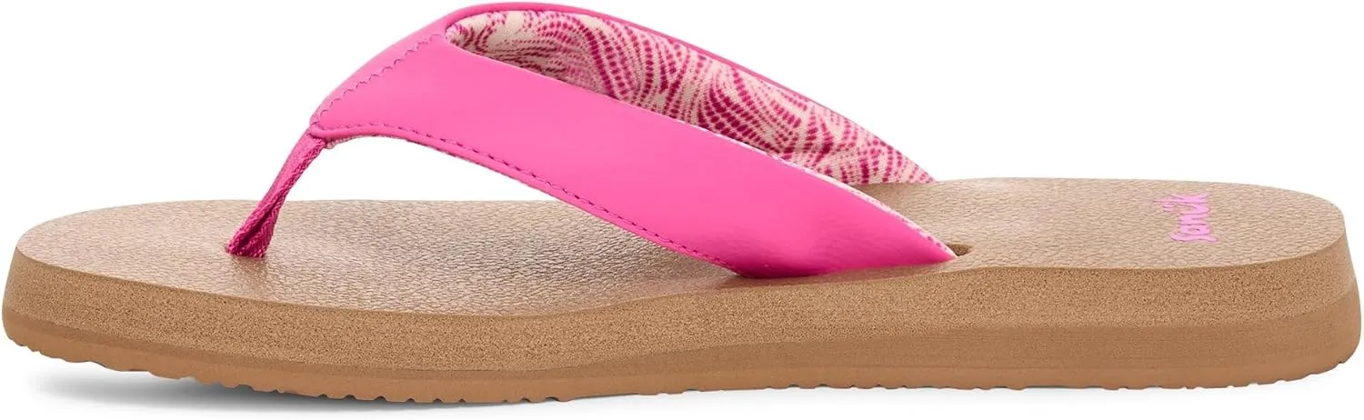 Sanuk Yoga Mat II | Flip Flops for Women | Yoga Sandals For Women | Women's Beach Sandals | Memory Foam Footbed