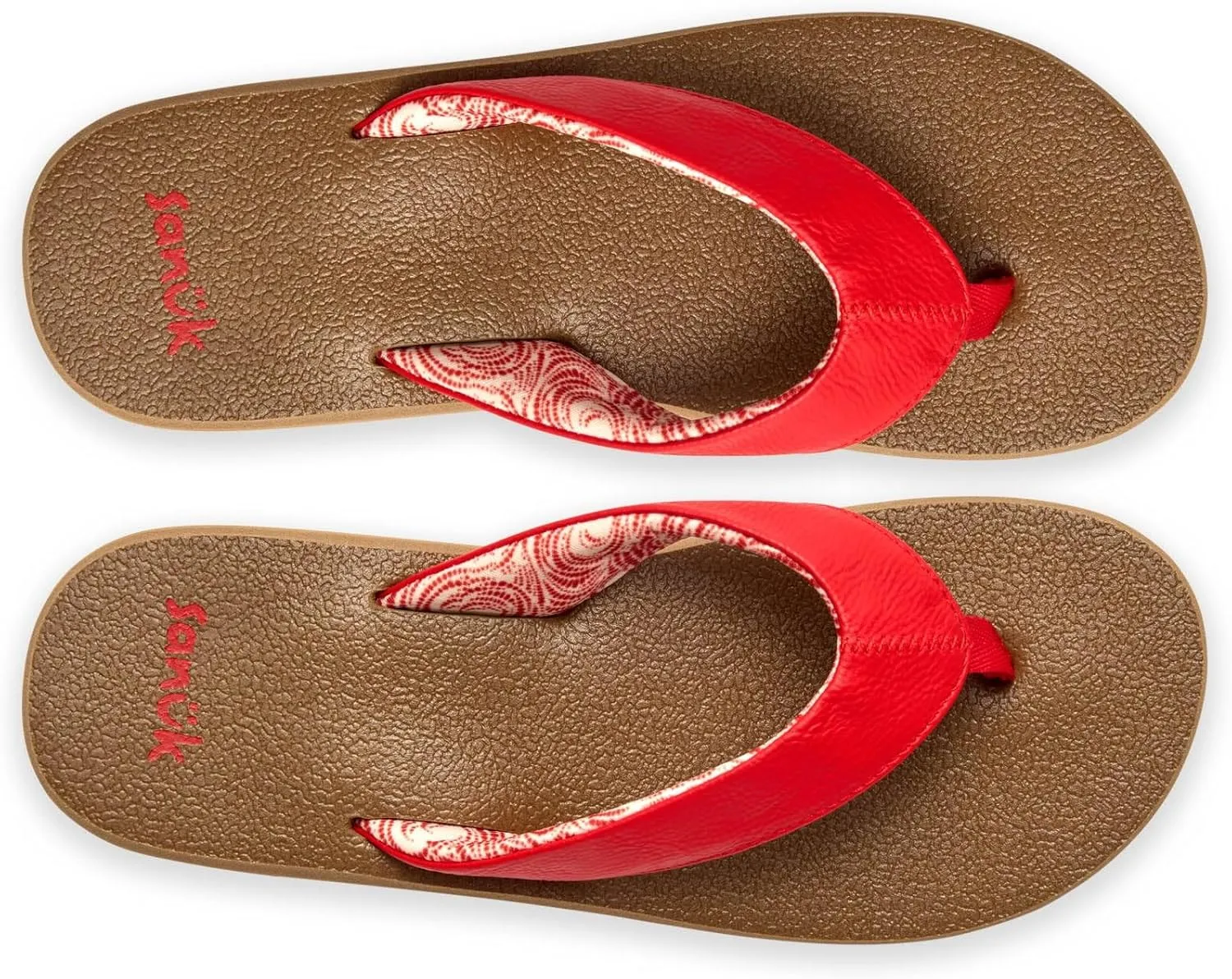 Sanuk Yoga Mat II | Flip Flops for Women | Yoga Sandals For Women | Women's Beach Sandals | Memory Foam Footbed