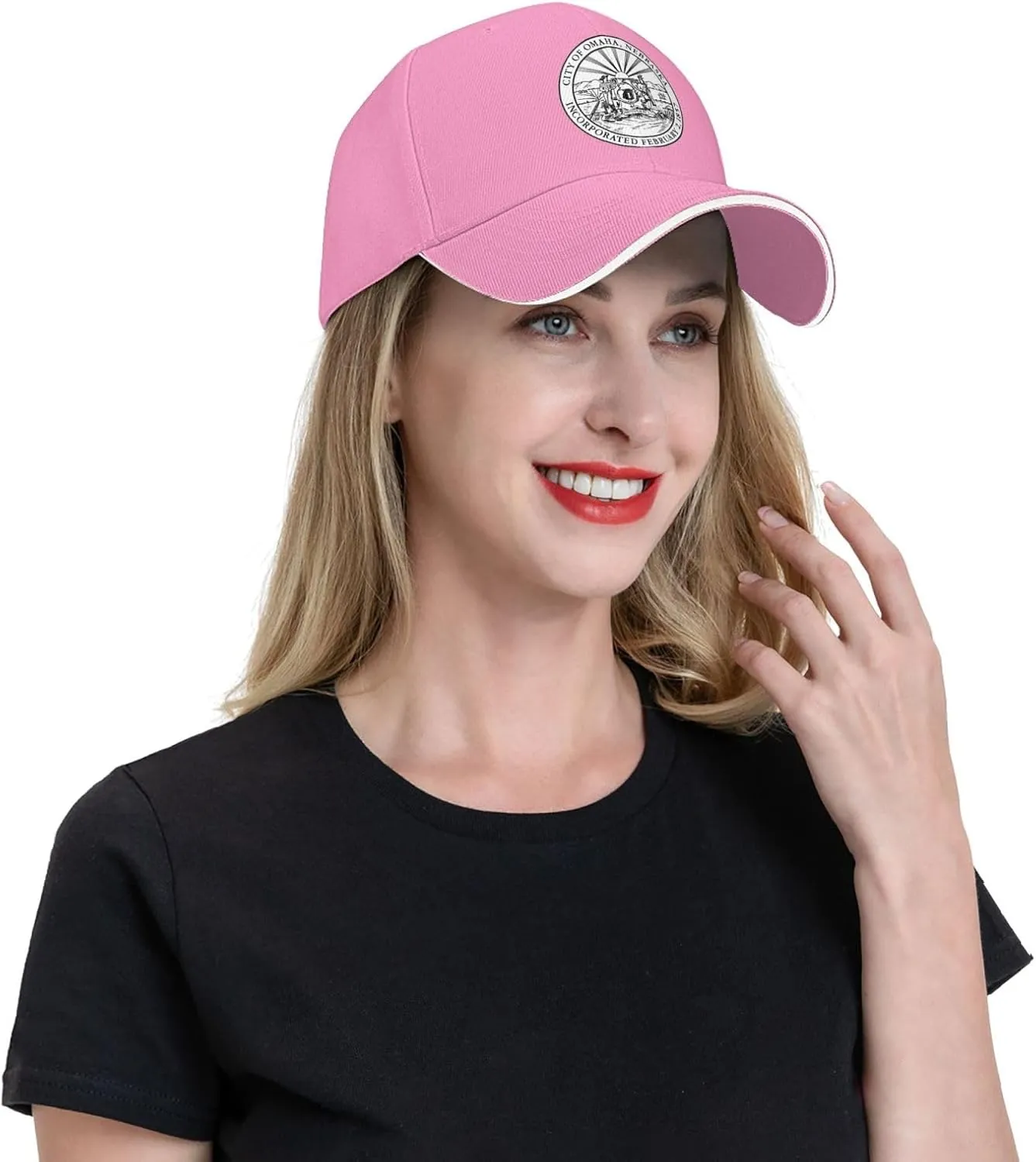 Seal of Omaha, Nebraska Baseball Cap for Men Women Hat Adjustable Trucker Caps Ball Cap