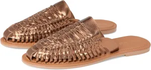 Seychelles Women's Little Italy Metallic Mule Flat Sandal