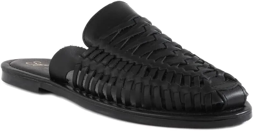 Seychelles Woven Leather Mule