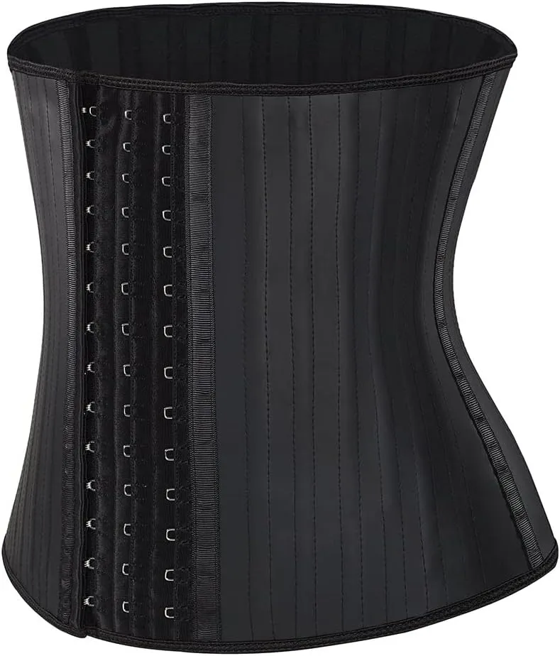 SHYMMUO Women's Mesh Underbust Corset Steel Boned Waist Trainer Cincher