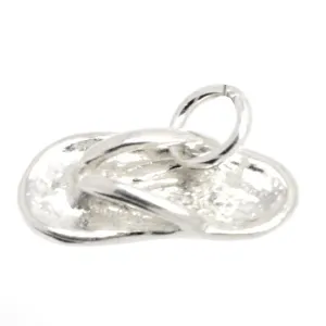 Silver Flip Flop Charm