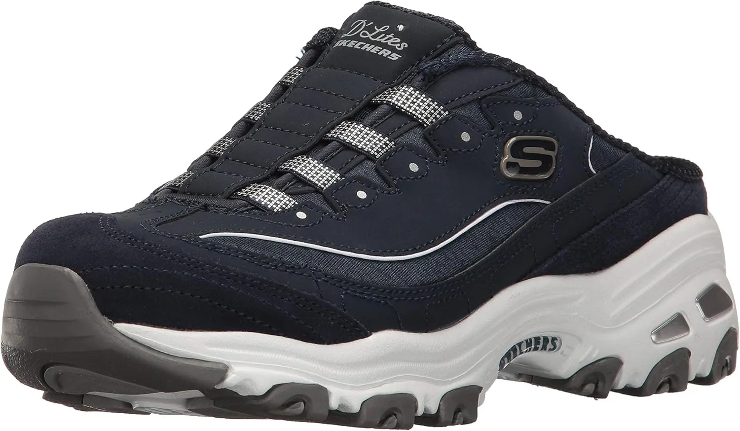 Skechers Sport Women's D'Lites Slip-On Mule Sneaker