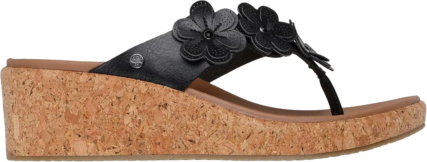 Skechers Women's Archfit Beverlee-Rare Blossom Flip-Flop