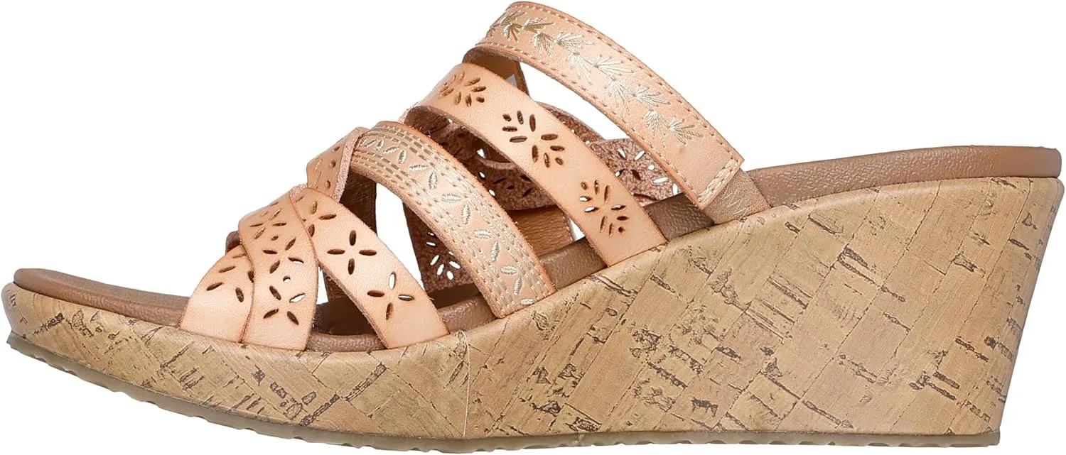 Skechers Women's Beverlee-New Resort Wedge Sandal