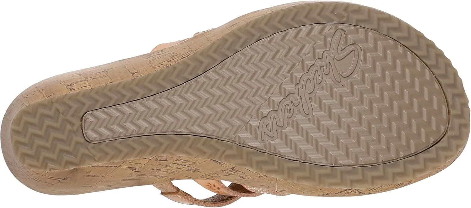 Skechers Women's Beverlee-New Resort Wedge Sandal