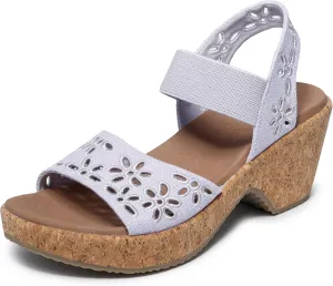 Skechers Women's Brystol-Beach Bliss Wedge Sandal
