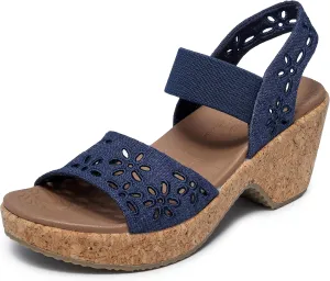 Skechers Women's Brystol-Beach Bliss Wedge Sandal