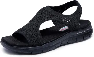 Skechers Women's Flex Appeal 2.0 - Deja Vu Sandal