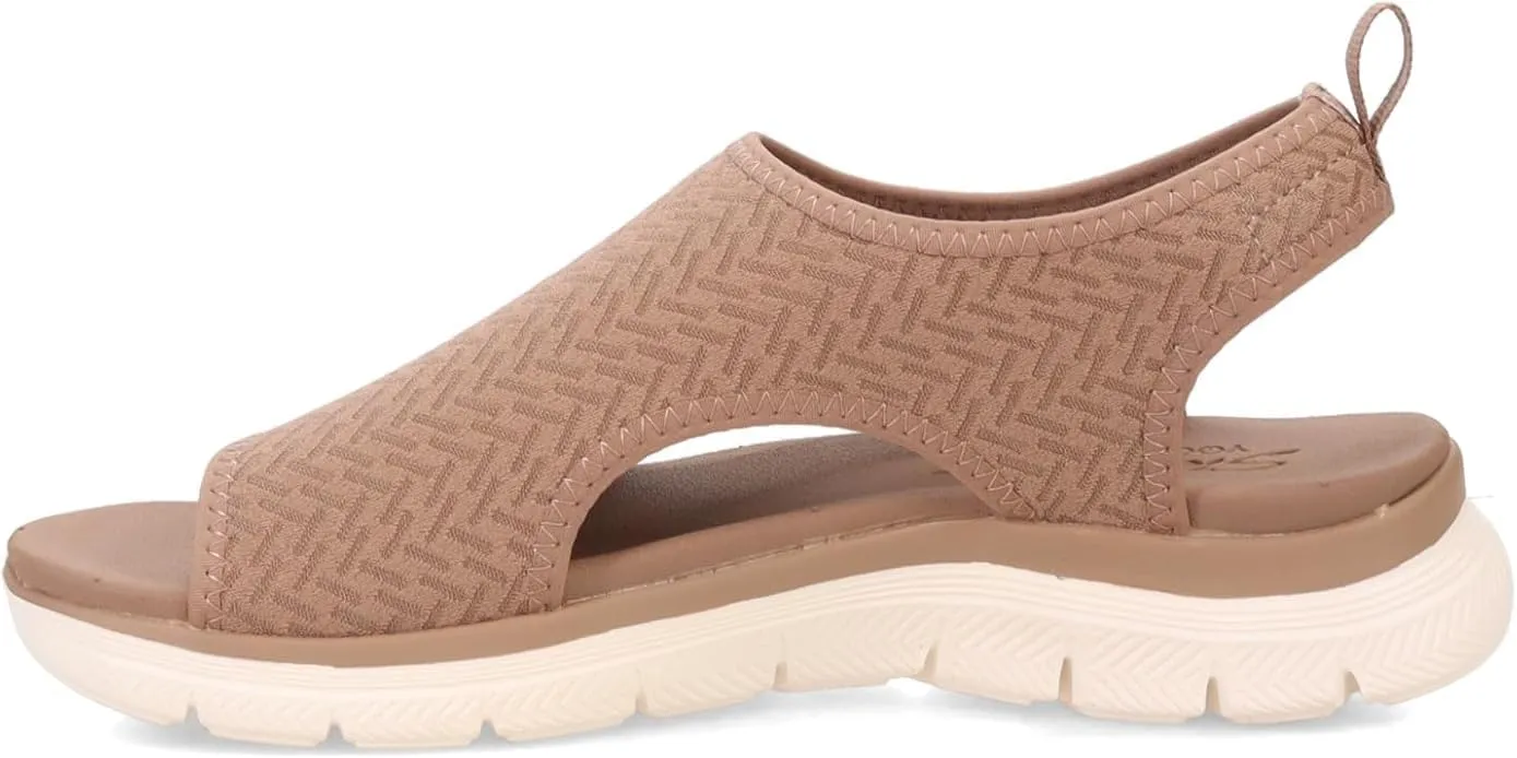 Skechers Women's Flex Appeal 4.0-Livin' in This Sport Sandal