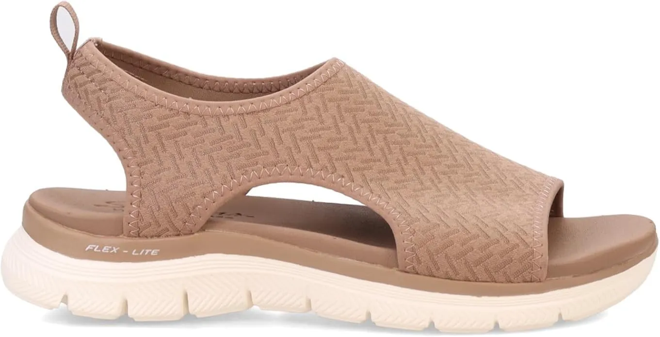 Skechers Women's Flex Appeal 4.0-Livin' in This Sport Sandal