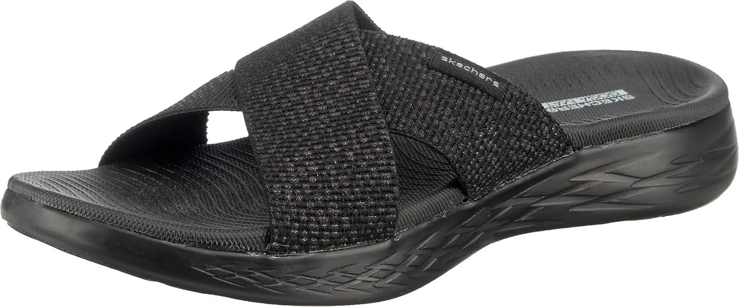Skechers Women's On The Go 600 - Glistening Slide Sandal
