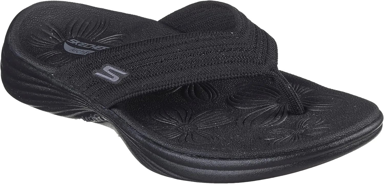 Skechers Women's On-The-go Arch Fit Radiance-Lure Flip-Flop