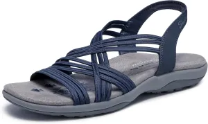 Skechers Women's Reggae Slim Simply Stretch Sandal