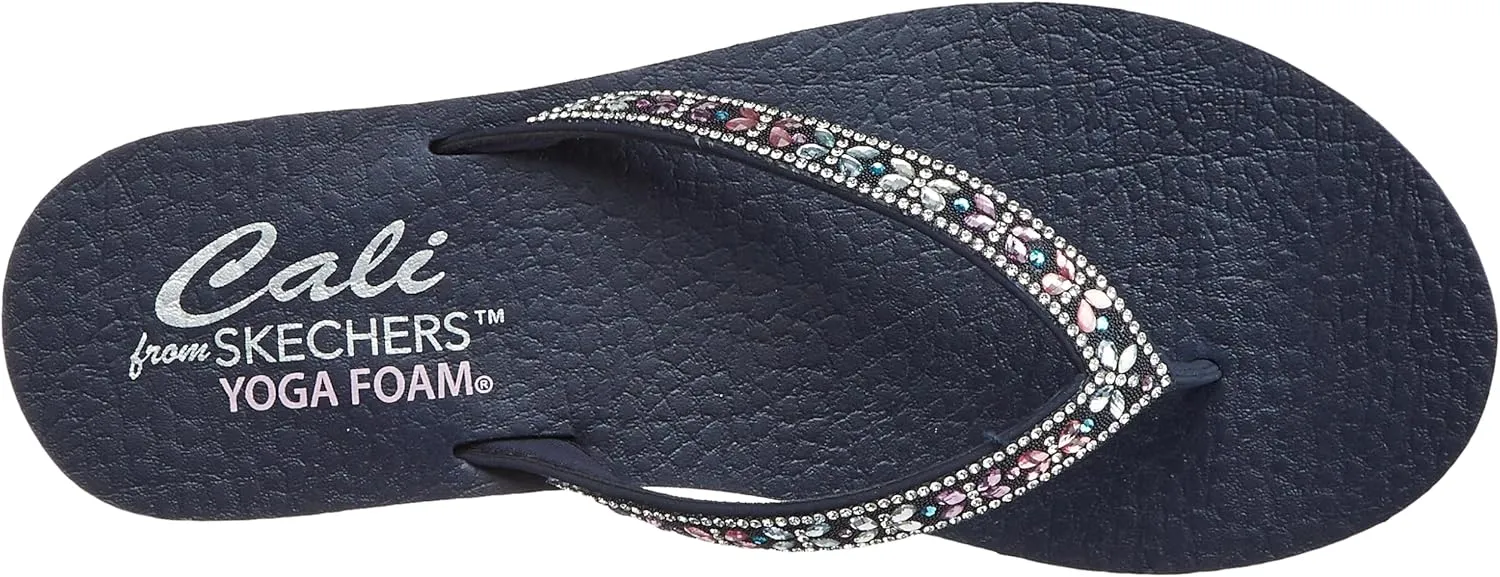 Skechers Women's Vinyasa-Wild Daisies Flip-Flop