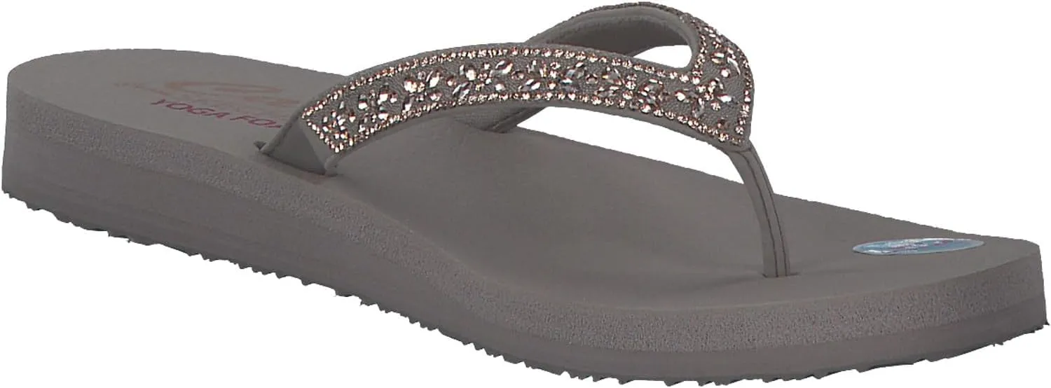 Skechers Women's Vinyasa-Wild Daisies Flip-Flop